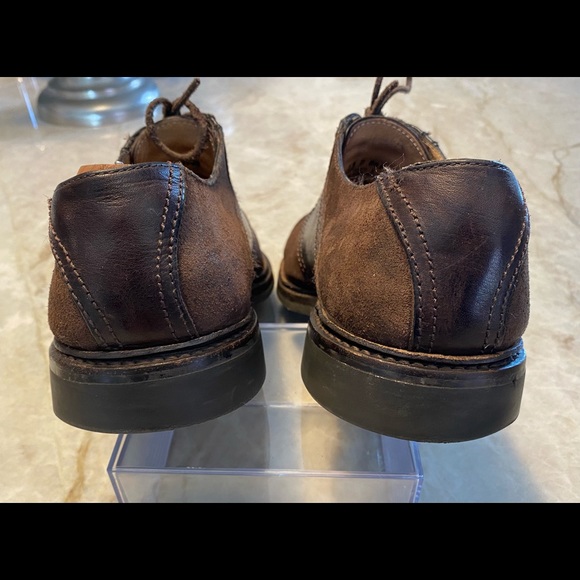 FRYE Men’s Oxford Saddle BROWN 13 D - Picture 6 of 11